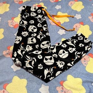Nightmare before Christmas  Themed Black and White Pajama Pants